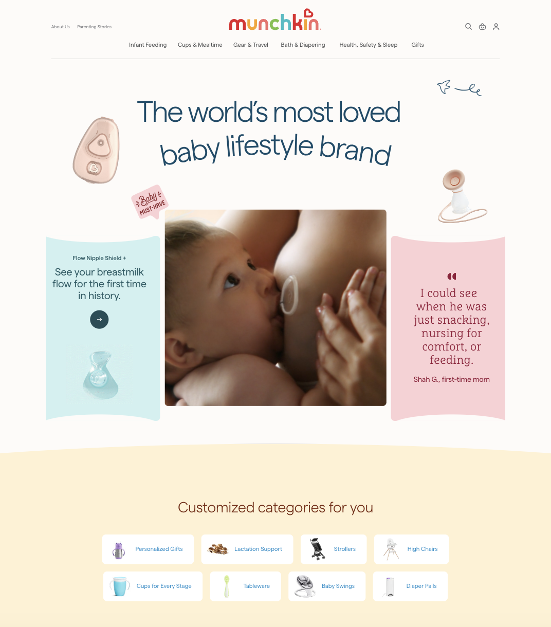 Landing page